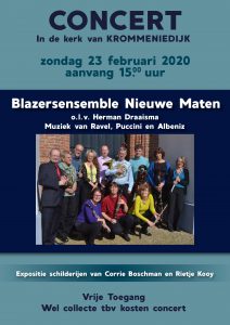 Concert Nieuwe Maten @ Kerk van Krommeniedijk, Krommeniedijk 182, Krommenie